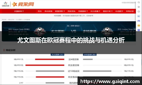尤文图斯在欧冠赛程中的挑战与机遇分析